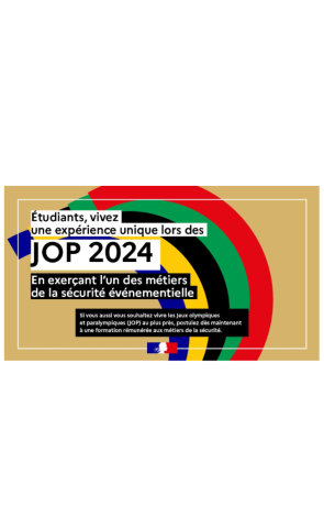 étudiants, vivez une expérience unique lors des JOP 2024 en exerçant l'un des métiers événementielle