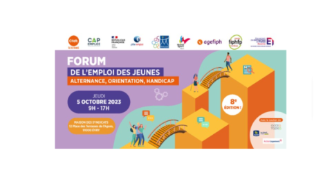 Forum de l’emploi des jeunes. Alternance, orientation, handicap, jeudi 5 octobre 2023 9h-17h, maison des syndicat, 12 place de Terrasses de l’Agora 91000 Evry