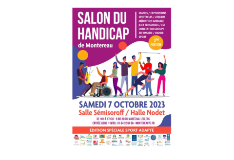 Salon du handicap de montereau samedi 07 octobre 2023