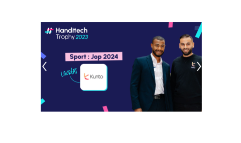 Lauréat JOP2024 du Handitech trophy - Kunto