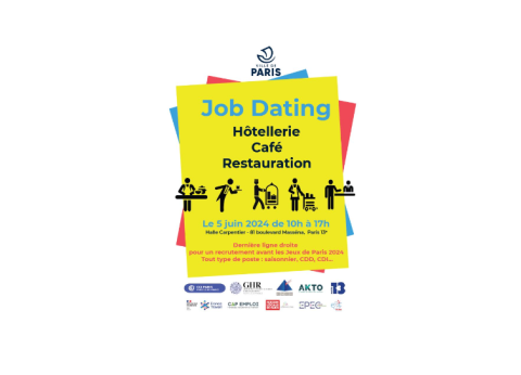 Job Dating Hôtellerie Café Restauration - 5 juin