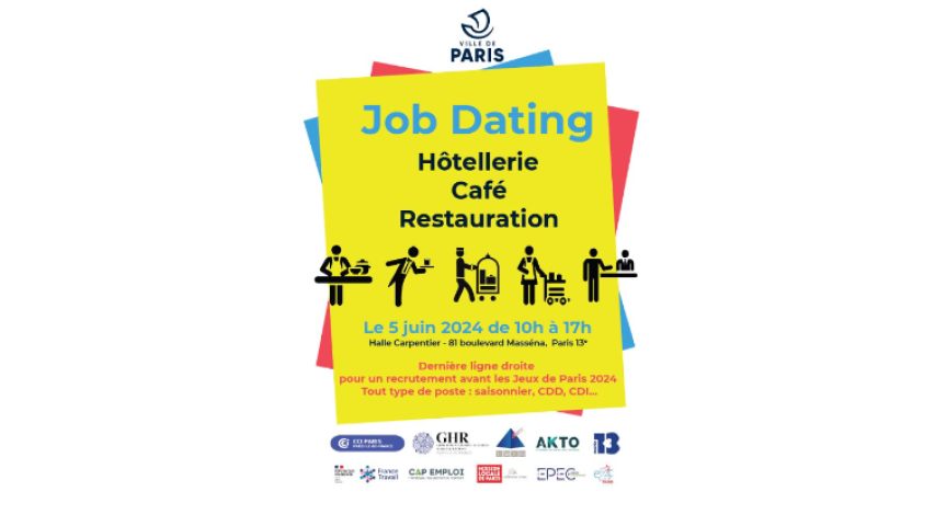 Job Dating Hôtellerie Café Restauration - 5 juin