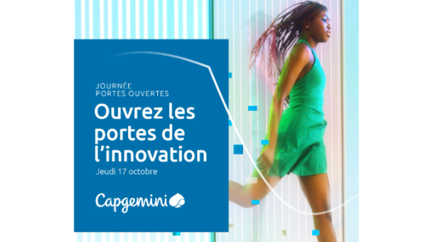 Journée Portes Ouvertes Capgemini Jeudi 17 octobre