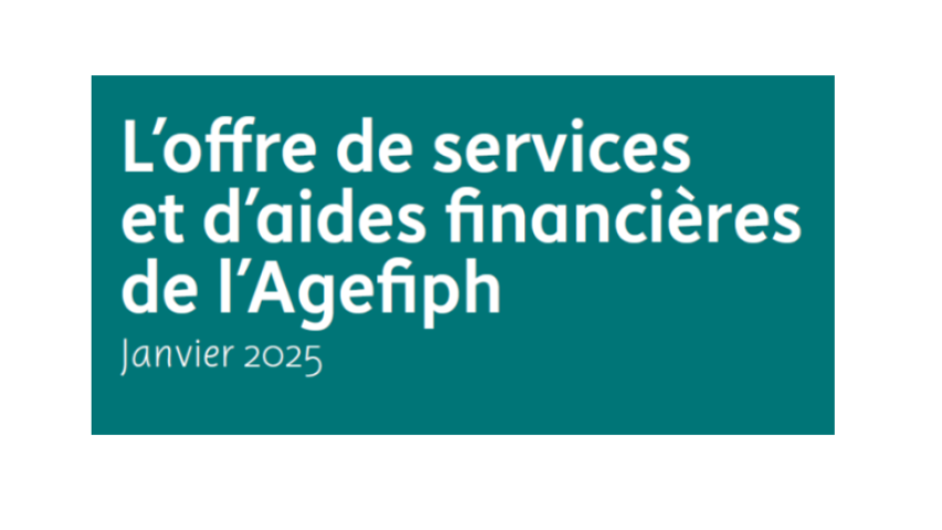 Offre de services et d'aides financières de l'AGEGIPH en 2025