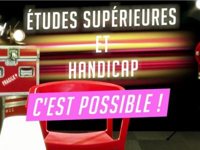 études supérieures handicap