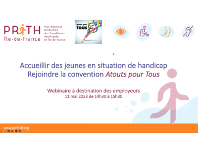 Photo du Webinaire Employeurs du 11 mai 2023