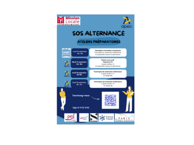 SOS Atlernance, affiche de l'évènement